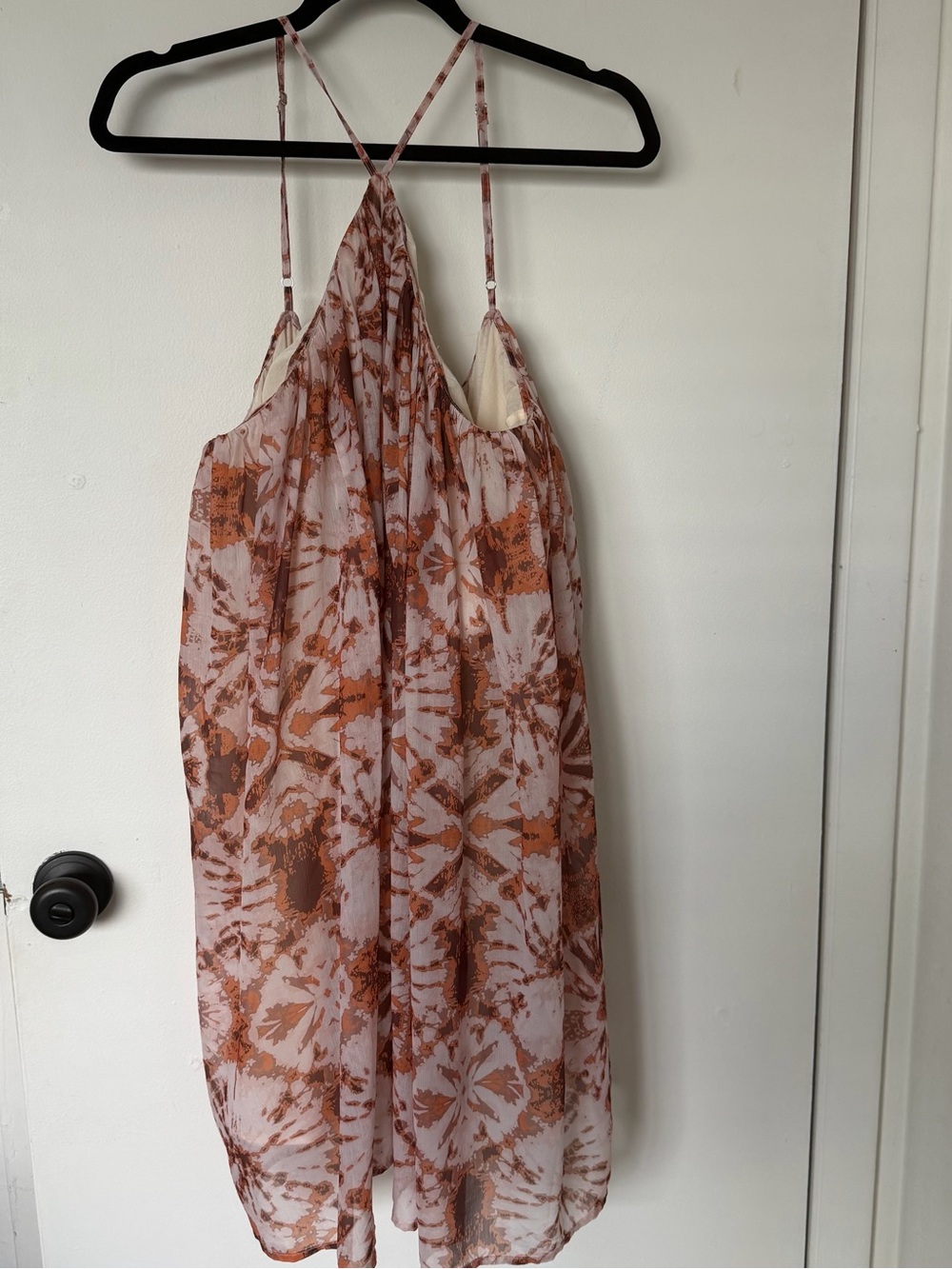 Let Me Be Tie-Dye Halter Dress Size 1X